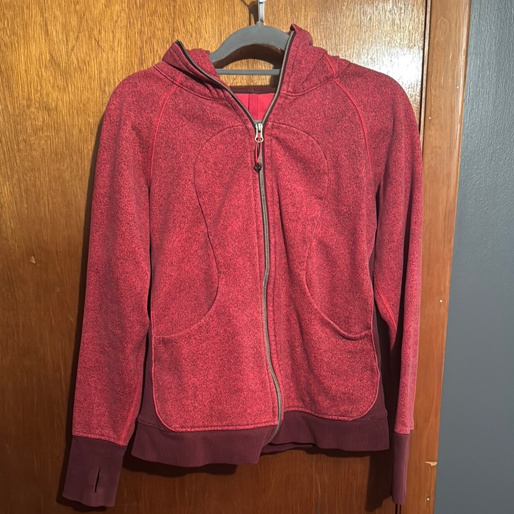lululemon athletica Red Hoodie